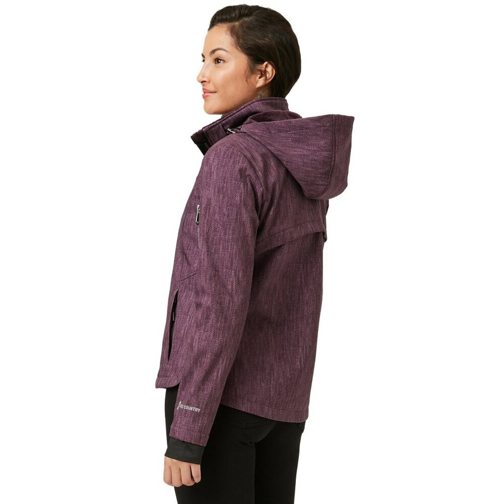 Free Country Jacket Fleece Line Super Softshell Full Zip XL Wind Water Resistant - Picture 5 of 12